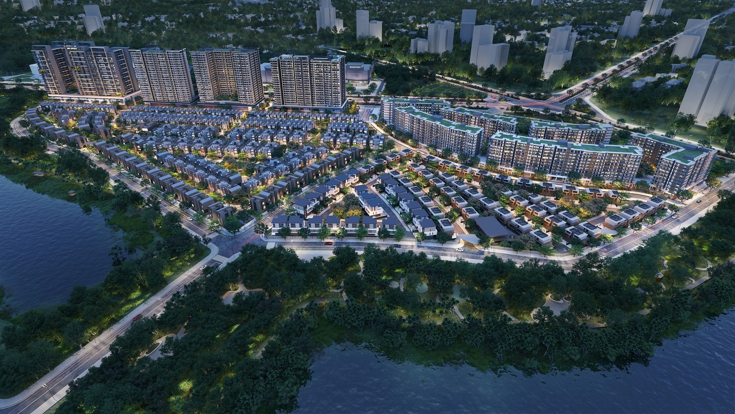 Sycamore masterplan view
