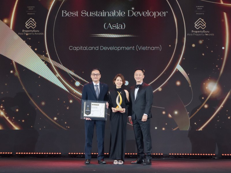 CapitaLand Development ends 2025 on a high with Best Sustainable Developer and multiple wins at PropertyGuru Asia Property Awards