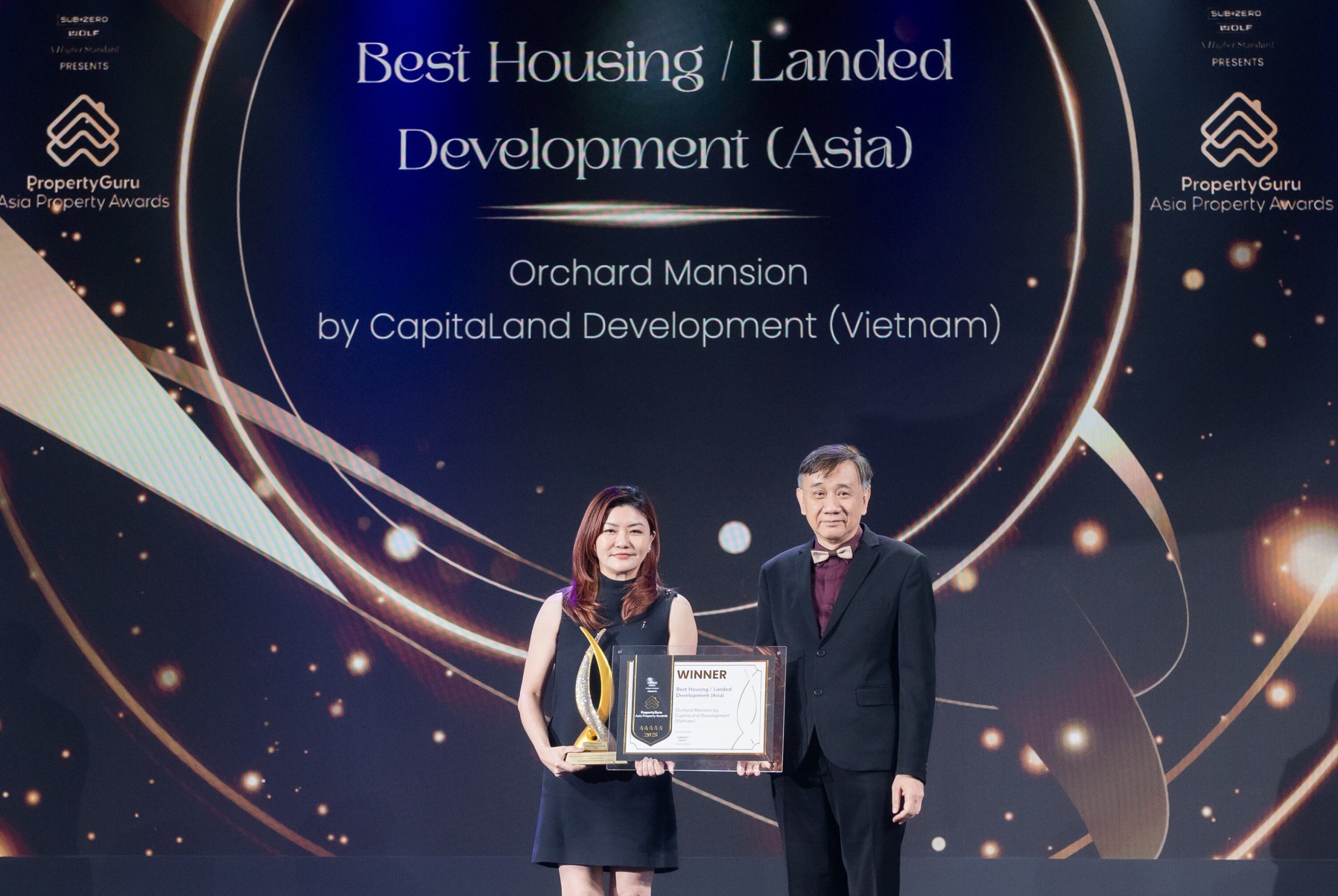 Orchard Mansion was conferred Best Housing Development (Asia), underscoring its leadership in the sector