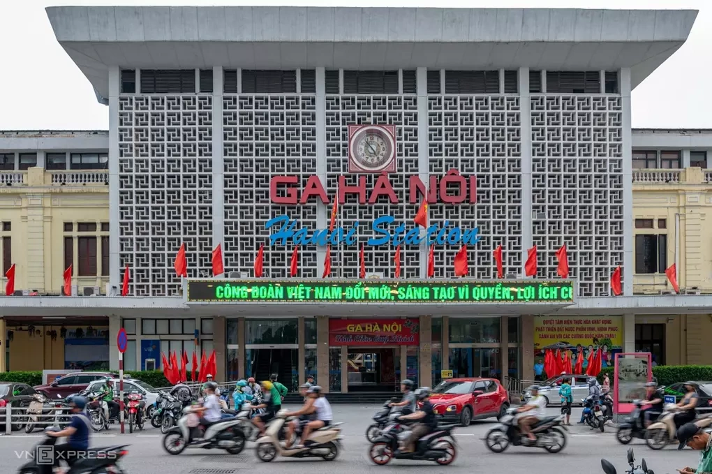 Ga Hà Nội trong tương lai là ga đường sắt đô thị. Ảnh: Thế Bằng