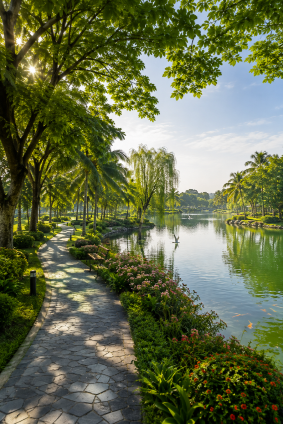 Màu xanh mượn được — Maison Privée Ciputra Hanoi