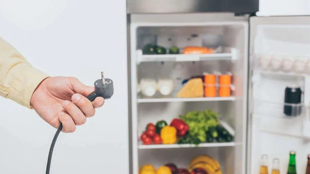 Tủ lạnh là thiết bị cần cân nhắc, kiểm tra kỹ khi rút phích cắm (Ảnh minh họa)