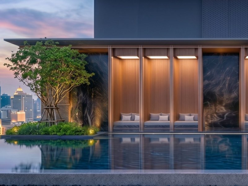 Bể Bơi Vô Cực Tầng Thượng