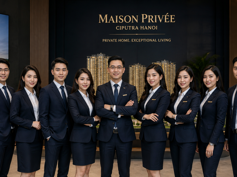 VĂN PHÒNG BÁN HÀNG & TƯ VẤN CĂN HỘ MAISON PRIVÉE