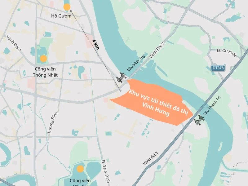Sun Vĩnh Hưng City Hà Nội: Vị Trí, Quy Hoạch 447ha
